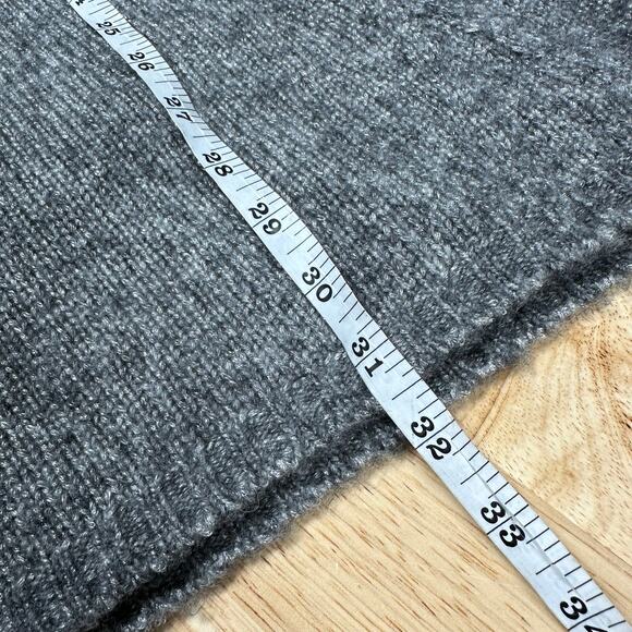 John Varvatos NWT Nolans Crewneck Cable Knit Sweater Moon Shadow XXL Wool Blend - Picture 8 of 8